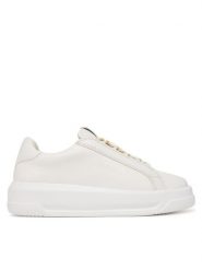 LOVE MOSCHINO Sneakersy JA15015G1OIA0100 Biały. Białe obuwie sportowe damskie Love Moschino, ze skóry, bez zapięcia. Za 939.99 zł.