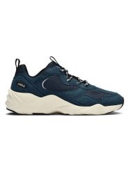 ARKK Copenhagen Sneakersy "Kanetyk" w kolorze granatowym rozmiar: 39. Niebieskie obuwie sportowe damskie Arkk Copenhagen, z materiału, bez zapięcia. Za 233.33 zł.