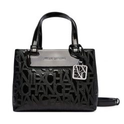 Torebka Armani Exchange. Czarne torebki klasyczne damskie Armani Exchange, bez dodatków. Za 589.99 zł.