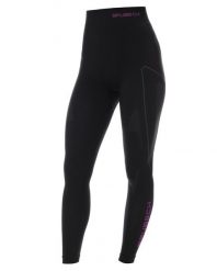 Termoaktywne damskie legginsy narciarskie Thermo. Czarne legginsy damskie Brubeck, s, bez wzorów, z dzianiny. Za 149.99 zł.