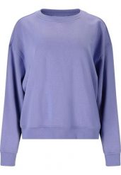 Bluza damska Athlecia Carmen. Fioletowe bluzy damskie Athlecia, uniwersalny, bez wzorów, z bawełny, bez kaptura. Za 152.00 zł.