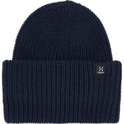 HAGLOFS Czapka Top Out Beanie tarn blue. Żółte czapki damskie Haglöfs, na zimę, bez wzorów, z elastanu. Za 188.75 zł.