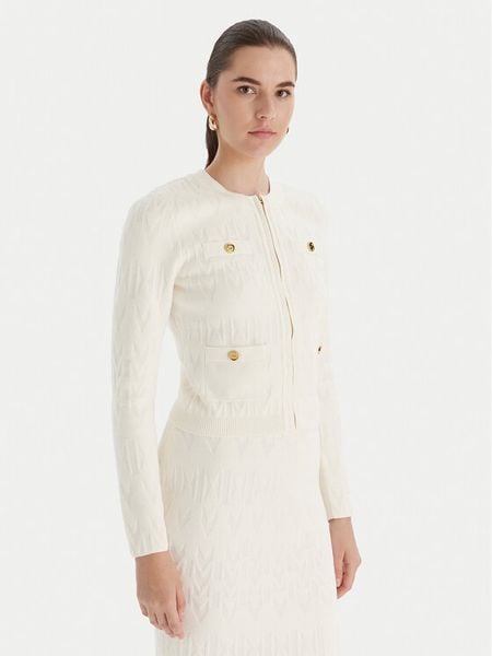 Marciano Guess Kardigan 5BGR06 5661Z Écru Regular Fit. Kardigany damskie Marciano Guess, m, z aplikacjami, z syntetyku. Za 419.99 zł.