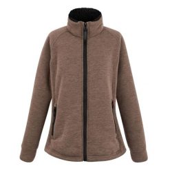 Damska Bluza Polarowa Emilde Z Pełnym Zamkiem Błyskawicznym. Brązowe bluzy damskie Regatta, na zimę, l, bez wzorów, z dzianiny, bez kaptura. Za 295.99 zł.