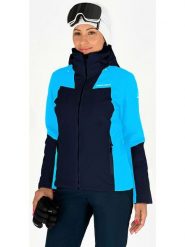 Fischer Kurtka narciarska "Fleiding" w kolorze czarno-niebieskim rozmiar: 34. Czarne kurtki sportowe damskie FISCHER, m, bez wzorów, bez kaptura. Za 402.20 zł.