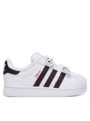 Adidas Sneakersy Disney Superstar Ii Comfort Closure IH1744 Biały. Białe buty sportowe chłopięce Adidas, ze skóry, bez zapięcia. Za 299.99 zł.