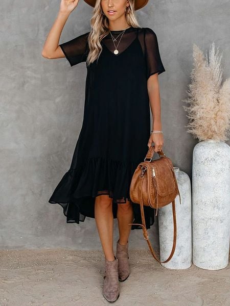 Milan Kiss Sukienka w kolorze czarnym rozmiar: XL. Czarne sukienki damskie Milan Kiss, bez wzorów, bez ramiączek. Za 148.61 zł.