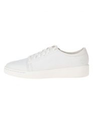 Timberland Skórzane sneakersy "TEYA OX" w kolorze białym rozmiar: 36. Białe obuwie sportowe damskie Timberland, ze skóry, bez zapięcia. Za 131.74 zł.