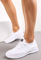 Białe Buty Sportowe Westtide. Białe obuwie sportowe casual damskie Born2be. Za 34.99 zł.