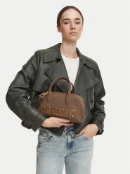 LOVE MOSCHINO Torebka JC4252PP0PKD0203 Brązowy. Brązowe torebki klasyczne damskie Love Moschino, ze skóry, bez dodatków. Za 949.99 zł.