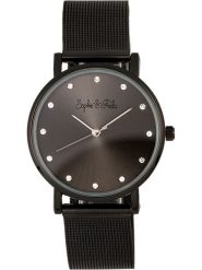 Sophie & Freda Zegarek kwarcowy "Savannah" w kolorze czarnym rozmiar: onesize. Czarne, analogowe zegarki damskie Sophie & Freda. Za 152.99 zł.