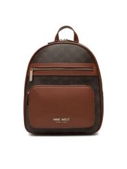 Nine West Plecak CEO-OHIO-LDA8173 Brązowy. Brązowe plecaki Nine West, bez wzorów, z materiału. Za 269.99 zł.