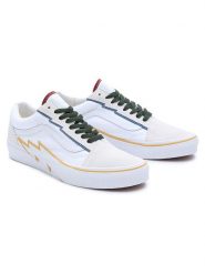 Vans Skórzane sneakersy "Old Skool Bolt" ze wzorem rozmiar: 37. Obuwie sportowe damskie Vans, bez zapięcia. Za 153.71 zł.