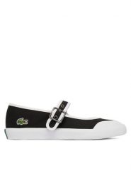 Lacoste Baleriny Mary-J 51SFA0134 Czarny. Czarne balerinki damskie Lacoste, bez wzorów, z materiału. Za 289.99 zł.