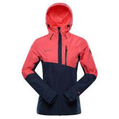 Kurtka damska turystyczna wodoodporna 10.000 Norema 3. Czerwone kurtki damskie Alpine Pro, bez wzorów, bez kaptura. W wyprzedaży za 679.00 zł.