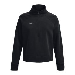 Damska bluza polarowa 1/2 z zamkiem błyskawicznym Under Armour Rival. Białe bluzy damskie Under Armour, s, bez wzorów, z dresówki, bez kaptura. Za 355.00 zł.