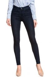 WRANGLER HIGH SKINNY BRUISED BLUE W27HHV32M 112128085. Niebieskie rurki damskie Wrangler, z aplikacjami, z bawełny, z podwyższonym stanem. W wyprzedaży za 79.99 zł.