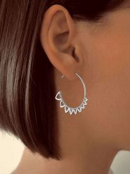 Les Petites Précieuses Srebrne kolczyki rozmiar: onesize. Szare kolczyki damskie Les Petites Précieuses, srebrne. Za 82.99 zł.