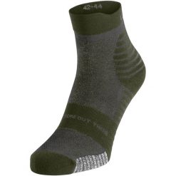 Skarpetki UNI ODLO Socks quarter PERFORMANCE MERINO TRAIL. Zielone skarpetki damskie ODLO, bez wzorów, z elastanu. Za 89.99 zł.