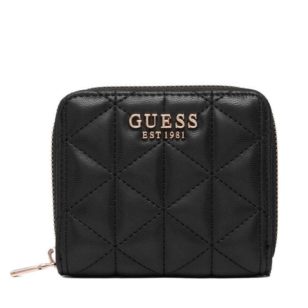 Portfel Guess. Czarne portfele damskie Guess, z aplikacjami. Za 219.99 zł.