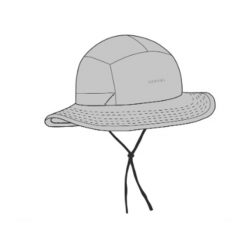 Kapelusz do biegania w terenie Kiprun. Szare kapelusze damskie KIPRUN, bez wzorów, z materiału, sportowe. Za 89.99 zł.