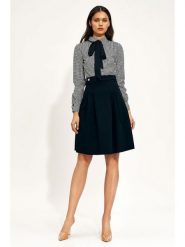 Nife Spódnica w kolorze czarnym rozmiar: 40. Czarne spódnice damskie Nife, bez wzorów, mini. Za 135.49 zł.