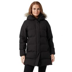 Kurtka uniwersalna damska Helly Hansen Blossom Puffy Parka. Czarne kurtki damskie Helly Hansen, l, bez wzorów, z syntetyku, z kapturem. Za 1,171.00 zł.