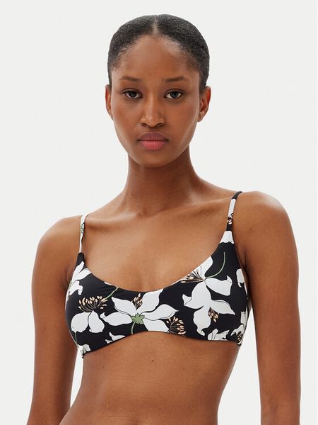 Volcom Góra od bikini Midnight Lily O1012501 Czarny. Czarne bikini Volcom, bez wzorów, z syntetyku. Za 199.99 zł.