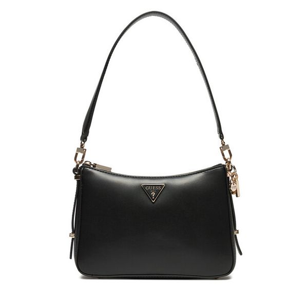 Torebka Guess. Czarne torebki klasyczne damskie Guess, bez dodatków. Za 299.99 zł.