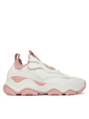 MICHAEL Michael Kors Sneakersy Atlas 43S5ATFS1L Biały. Białe obuwie sportowe damskie MICHAEL Michael Kors, z materiału, bez zapięcia. Za 589.99 zł.