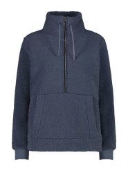 CMP Bluza polarowa w kolorze granatowym rozmiar: 40. Niebieskie bluzy damskie CMP, s, bez wzorów, z materiału, bez kaptura. Za 141.40 zł.