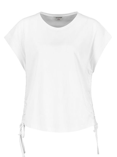 Fresh Made Koszulka w kolorze białym rozmiar: XS. Białe bluzki damskie Fresh Made, xs, bez wzorów, z bawełny, bez kołnierzyka, bez ramiączek. Za 34.93 zł.