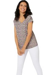 WITT WEIDEN Koszulka ze wzorem rozmiar: 54. Koszulki damskie WITT WEIDEN, bez wzorów, bez kołnierzyka, bez ramiączek. Za 34.99 zł.