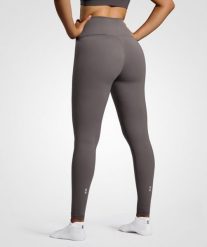 Legginsy do tenisa/padel damskie Smart z kieszenią na piłki. Szare legginsy damskie NORDICDOTS, l, bez wzorów, z bawełny. Za 365.00 zł.