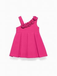 Abel & Lula Sukienka elegancka 5018 Czerwony Regular Fit. Czerwone sukienki dziewczęce Abel & Lula, bez wzorów, z syntetyku, bez ramiączek. Za 299.99 zł.