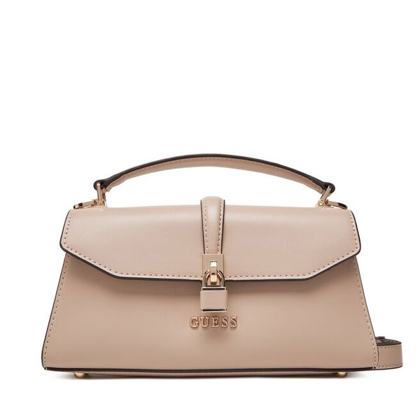 Torebka Guess. Brązowe torebki klasyczne damskie Guess, bez dodatków. Za 309.99 zł.