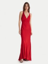 Bardot Sukienka wieczorowa Magdalene 60125DB Czerwony Regular Fit. Czerwone sukienki damskie Bardot, bez wzorów, z wiskozy, wizytowe, bez ramiączek. Za 639.99 zł.