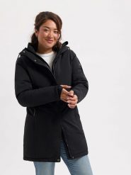 TRAVELIN' Parka "Ulla" w kolorze czarnym rozmiar: 40. Czarne parki damskie Travelin', bez kaptura. Za 311.85 zł.