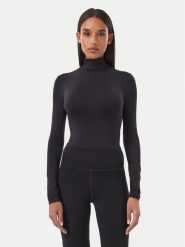 Guess Body V6BP04 K6317 Czarny Slim Fit. Czarne body i gorsety Guess, z aplikacjami, z syntetyku. Za 264.99 zł.