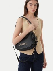 LOVE MOSCHINO Torebka JC4286PP0OK1400A Czarny. Czarne torebki klasyczne damskie Love Moschino, ze skóry, bez dodatków. Za 1,319.00 zł.