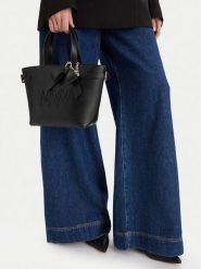 Nine West Torebka EO-Lira I-LX20086s Czarny. Czarne torebki klasyczne damskie Nine West, z materiału, bez dodatków. Za 329.99 zł.