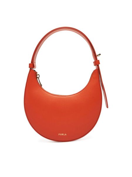 Furla Torebka Delizia Mini WE00649 AX0733 CN KP000 Pomarańczowy. Brązowe torebki klasyczne damskie Furla, ze skóry, bez dodatków. Za 519.99 zł.