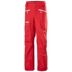 Spodnie narciarskie dla kobiet Helly Hansen Acer 3L Shell. Czerwone spodnie sportowe damskie Helly Hansen, na zimę, l, bez wzorów, narciarskie. Za 1,702.00 zł.