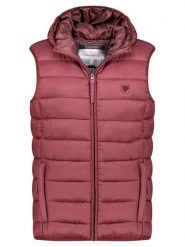 Geographical Norway Kamizelka pikowana "Vatikotal" w kolorze bordowym rozmiar: M. Czerwone kamizelki damskie Geographical Norway, m, bez wzorów, bez kaptura. Za 127.95 zł.