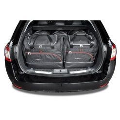 Torby Do Bagażnika Peugeot 508 Sw 2011-2014 5Szt Kjust. Czarne torby podróżne KJUST, bez wzorów. Za 1,546.00 zł.