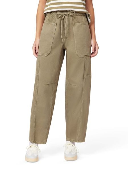 Scotch & Soda Spodnie w kolorze oliwkowym rozmiar: W31. Zielone spodnie materiałowe damskie Scotch & Soda, bez wzorów, z materiału. Za 205.45 zł.