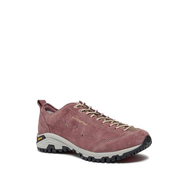 Buty trekkingowe Kimberfeel Lincoln 2. Czerwone obuwie trekkingowe damskie Kimberfeel, z materiału, bez zapięcia. Za 429.99 zł.