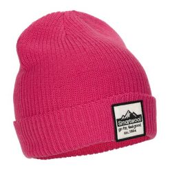 Czapka zimowa Smartwool Smartwool Patch. Fioletowe czapki damskie Smartwool, na zimę, bez wzorów. Za 129.99 zł.