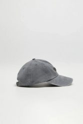 Czapka z daszkiem szara. Szare czapki z daszkiem damskie MOODO, bez wzorów, z bawełny. Za 49.99 zł.