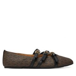 Baleriny MICHAEL Michael Kors. Brązowe balerinki damskie MICHAEL Michael Kors, bez wzorów. Za 599.99 zł.